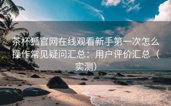 茶杯狐官网在线观看新手第一次怎么操作常见疑问汇总：用户评价汇总（实测）