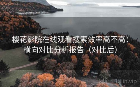 樱花影院在线观看搜索效率高不高：横向对比分析报告（对比后）